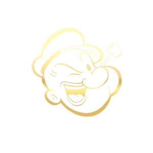 Temel Reis Araba Sticker 17x17 Cm Gold