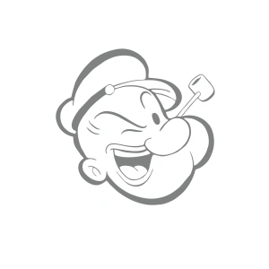 Temel Reis Araba Sticker 17x17 Cm Gri