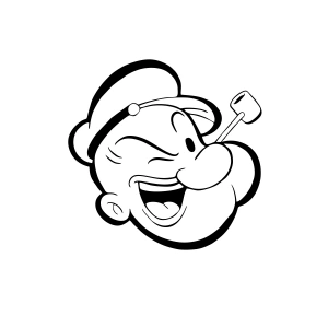 Temel Reis Araba Sticker 17x17 Cm Siyah