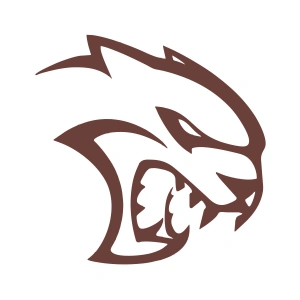 Kaplan Araba Sticker 17x17 Cm Kahverengi