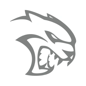 Kaplan Araba Sticker 17x17 Cm Gri