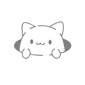 Kedi Araba Stickeri 17x17 Cm Gri