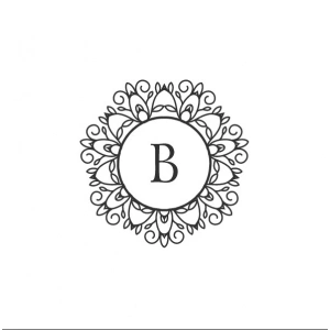 Şık Çiçekli Kış Temalı Etiket Kına Nişan Düğün 3x3 cm özel etiket / 50 adet sticker