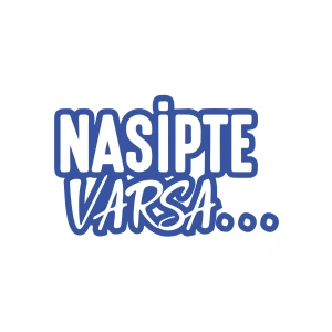 Nasipte Varsa Araba Sticker 17x17 Cm Mavi