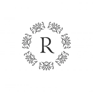 Kış Bitkili Yuvarlak Etiket Kına Nişan Düğün 3x3 cm özel etiket / 50 adet sticker