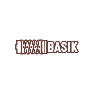 Basık Araba Sticker 17x17 Cm Kahverengi