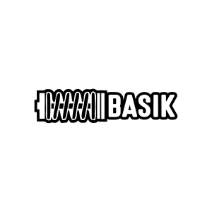 Basık Araba Sticker 17x17 Cm Siyah