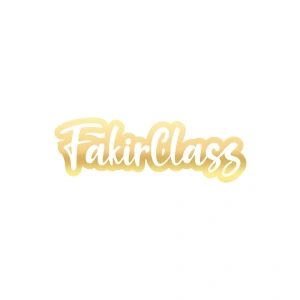 Fakir Class Araba Sticker 17x17 Cm Gold