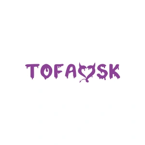Tofaşk Araba Sticker 17x17 Cm Mor