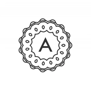 Çam Yapraklı Kırmızı Meyveli Etiket Kına Nişan Düğün 3x3 cm özel etiket / 50 adet sticker