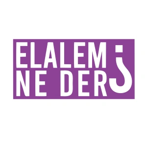 Elalem Ne Der Araba Sticker 17x17 Cm Mor