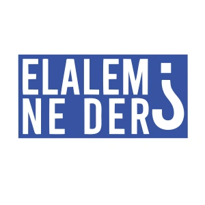 Elalem Ne Der Araba Sticker 17x17 Cm Mavi