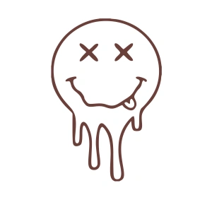 Eriyen Surat Araba Stickeri 17x17 Cm Kahverengi