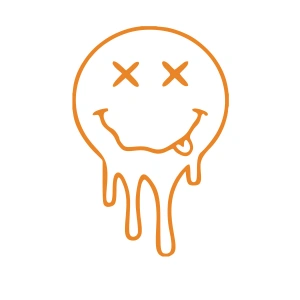 Eriyen Surat Araba Stickeri 17x17 Cm Turuncu