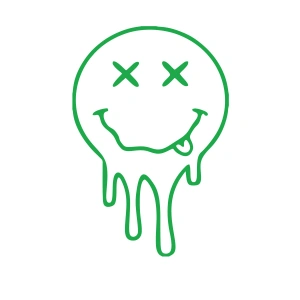 Eriyen Surat Araba Stickeri 17x17 Cm Yeşil