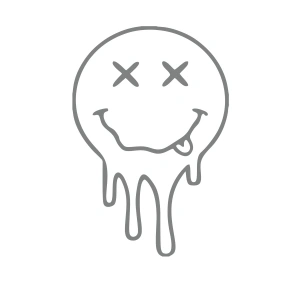 Eriyen Surat Araba Stickeri 17x17 Cm Gri