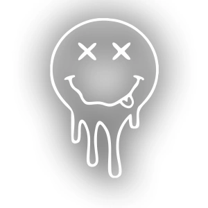 Eriyen Surat Araba Stickeri 17x17 Cm Beyaz