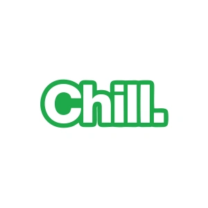 Chill. Araba Sticker 17x17 Cm Yeşil