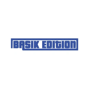 Basık Edition Araba Sticker 17x17 Cm Mavi