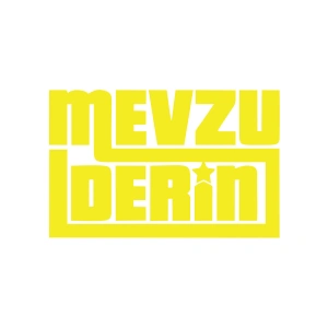 Mevzu Derin Araba Sticker 17x17 Cm Sarı