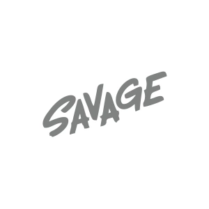 Savage Araba Sticker 17x17 Cm Gri