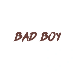 Bad Boy Araba Sticker 17x17 Cm Kahverengi