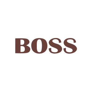 Boss Araba Sticker 17x17 Cm Kahverengi