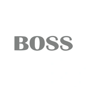 Boss Araba Sticker 17x17 Cm Gri