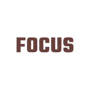 Focus Araba Sticker 17x17 Cm Kahverengi