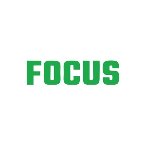 Focus Araba Sticker 17x17 Cm Yeşil