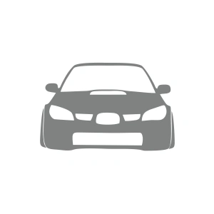 Araba Stickeri 17x17 Cm Gri