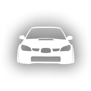 Araba Stickeri 17x17 Cm Beyaz