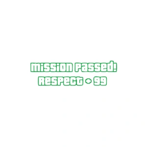 Mission Passed Respect +99 Araba Stickeri 17x17 Cm Yeşil
