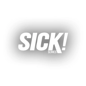 Sick Series Araba Sticker 17x17 Cm Beyaz