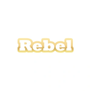 Rebel Araba Sticker 17x17 Cm Gold