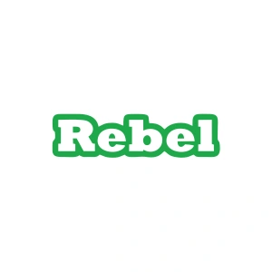 Rebel Araba Sticker 17x17 Cm Yeşil