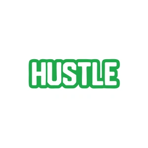 Hustle Araba Sticker 17x17 Cm Yeşil