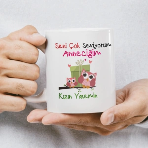 Anneler Günü Kupası - Seni Çok Seviyorum Anneciğim