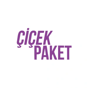 Çiçek Paket Araba Sticker 17x17 Cm Mor