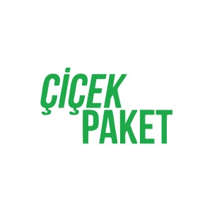 Çiçek Paket Araba Sticker 17x17 Cm Yeşil