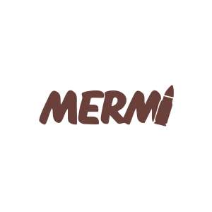 Mermi Araba sticker 17x17 Cm Kahverengi