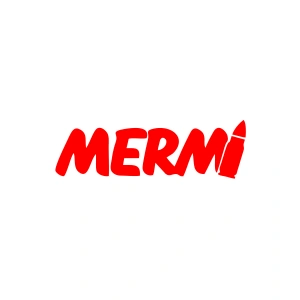 Mermi Araba sticker 17x17 Cm Kırmızı