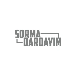 Sorma Dardayım Araba Sticker 17x17 Cm Gri