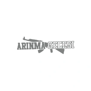 Arınma Gecesi Araba Sticker 17x17 Cm Gri