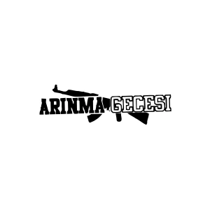 Arınma Gecesi Araba Sticker 17x17 Cm Siyah
