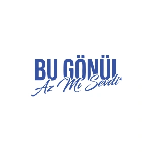 Bu Gönül Az Mı Sevdi Araba Sticker 17x17 Cm Mavi