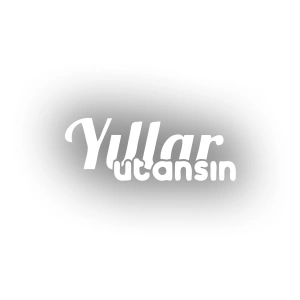 Yıllar Utansın Araba Sticker 17x17 Cm Beyaz