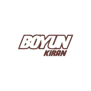 Boyun Kıran Araba Sticker 17x17 Cm Kahverengi