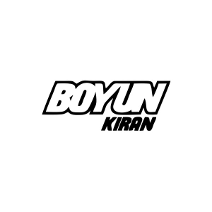 Boyun Kıran Araba Sticker 17x17 Cm Siyah