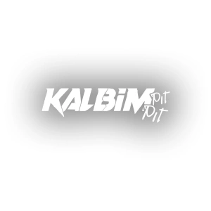 Kalbim Pıt Pıt Araba Sticker 17x17 Cm Beyaz